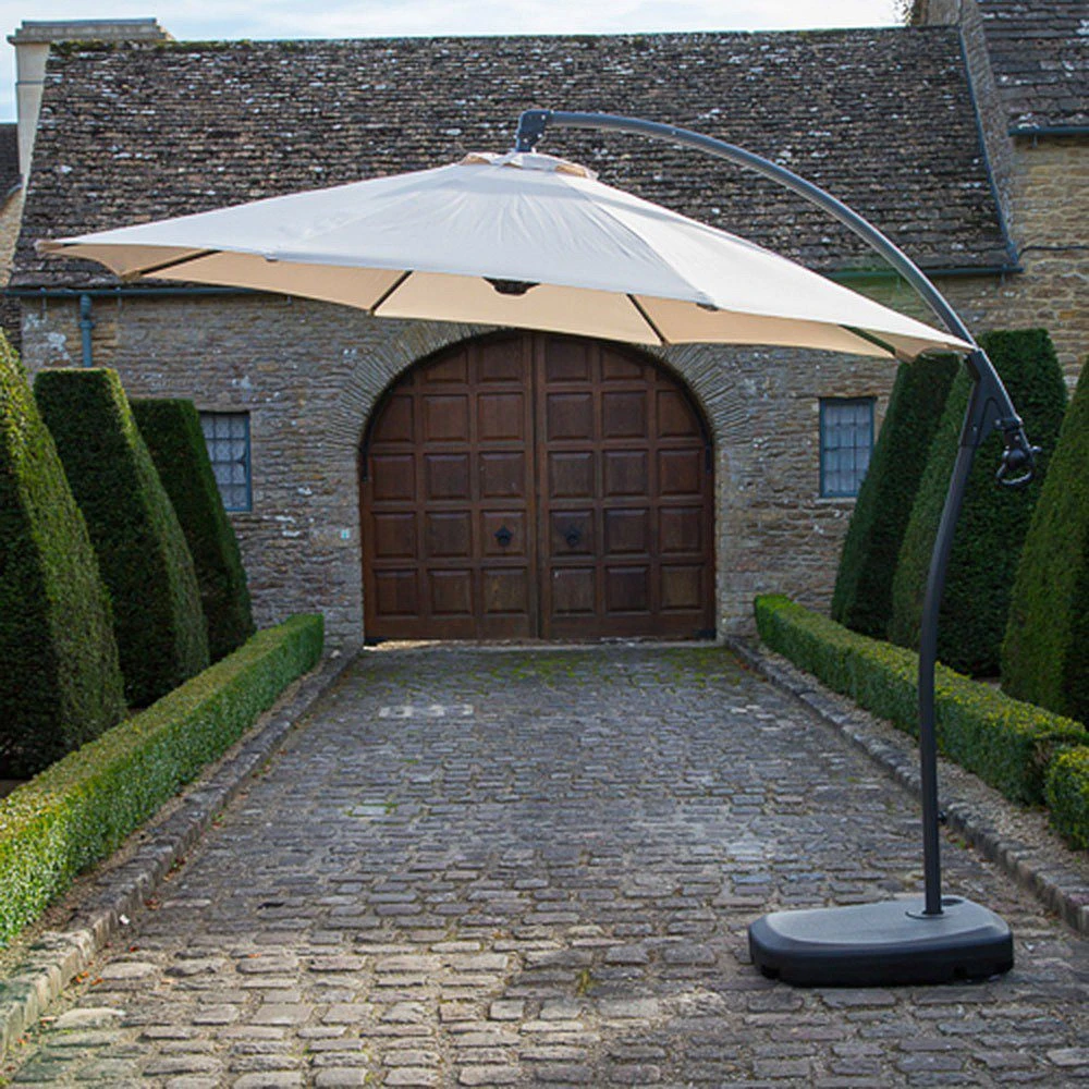 Bramblecrest- Gloucester 3m Cantilever - Sand Plastic Base & Cover - Alton Garden Centre 3 Bramblecrest- Gloucester 3m Cantilever - Sand Plastic Base & Cover - Alton Garden Centre