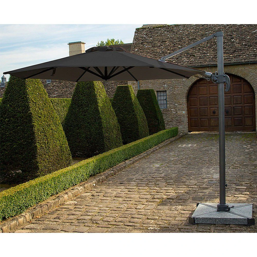 Bramblecrest - Chichester 3m Round Cantilever - Grey - Alton Garden Centre 3 Bramblecrest - Chichester 3m Round Cantilever - Grey - Alton Garden Centre