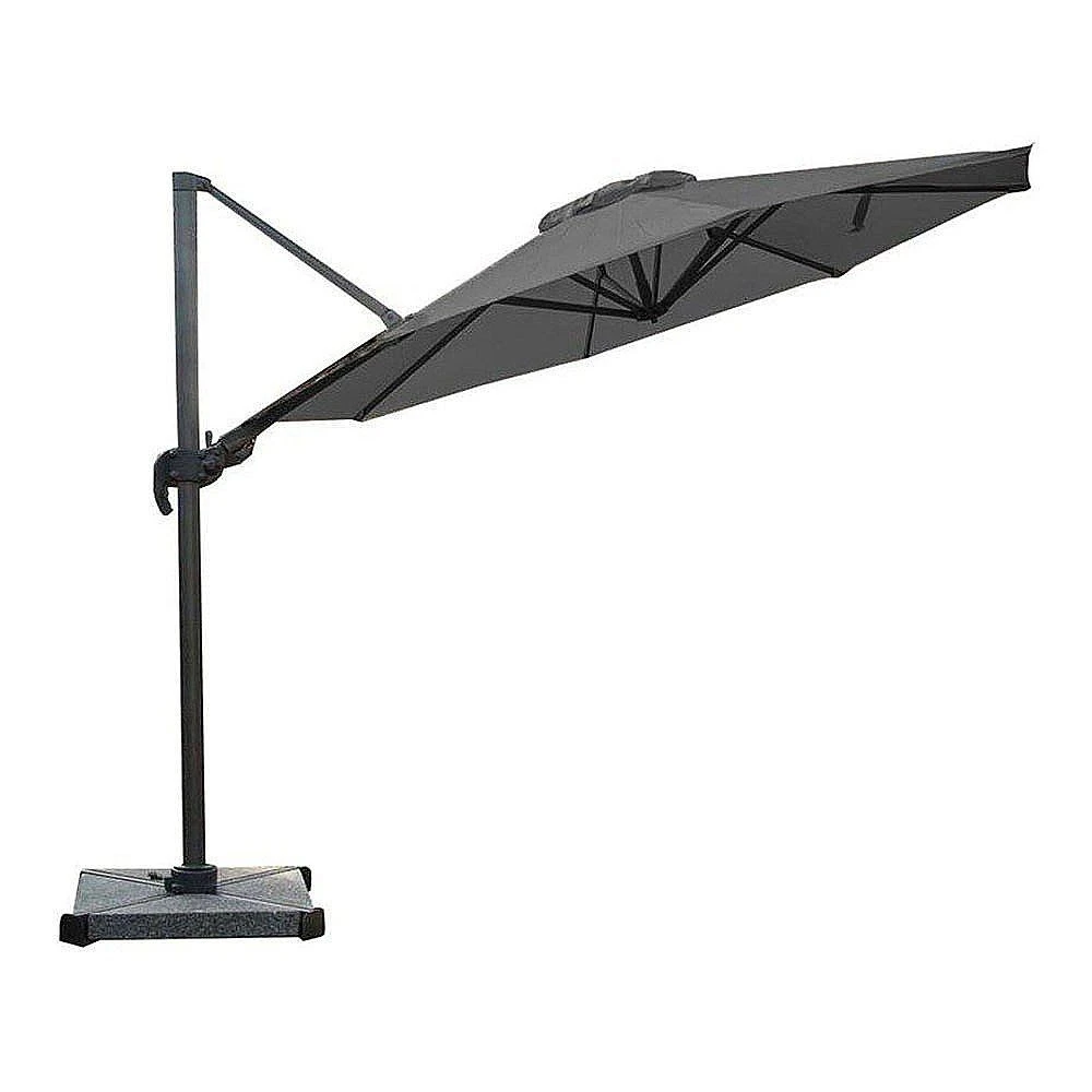 Bramblecrest - Chichester 3m Round Cantilever - Grey - Alton Garden Centre 4 Bramblecrest - Chichester 3m Round Cantilever - Grey - Alton Garden Centre - Image 2