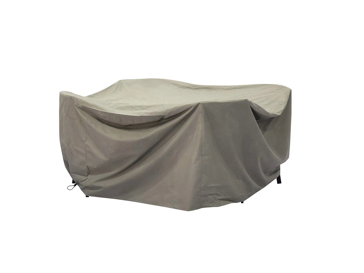 Bramblecrest - 100 & 120cm Round Dining Table Set Cover - Khaki - Alton Garden Centre 8 Bramblecrest - 100 & 120cm Round Dining Table Set Cover - Khaki - Alton Garden Centre - Image 6