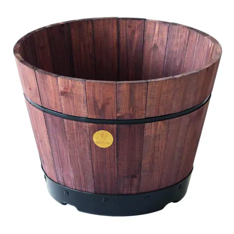 VegTrug: Build-a-Barrel Kit Medium - Dark Brown - Alton Garden Centre 4 VegTrug: Build-a-Barrel Kit Medium - Dark Brown - Alton Garden Centre - Image 2