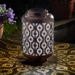 Smart Solar Adana Lantern - Alton Garden Centre