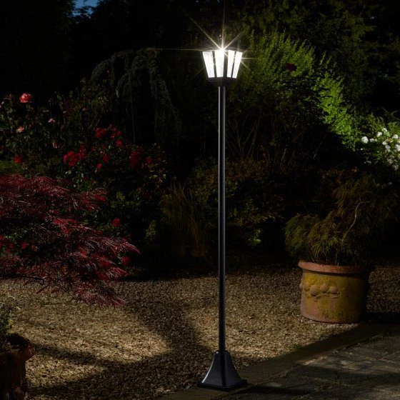 Smart Solar Whitehall 365 100L Lamp Post - Alton Garden Centre 3 Smart Solar Whitehall 365 100L Lamp Post - Alton Garden Centre