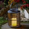 Smart Solar Urbane Lantern - Slate - Alton Garden Centre 2 Smart Solar Urbane Lantern - Slate - Alton Garden Centre -Konstsmidy Shop 4431917 1080127 2 3 560