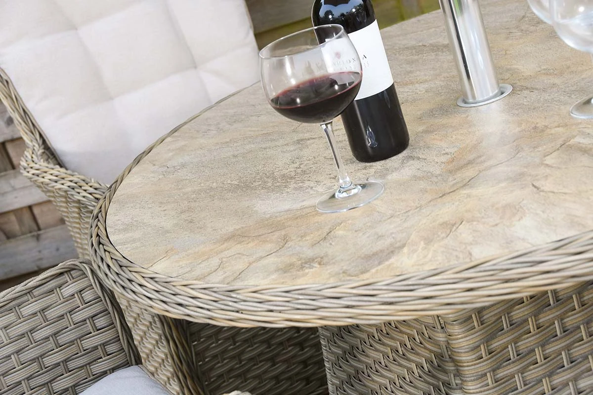 Hartman - Henley 4 Seat Round Dining Set - Alton Garden Centre 4 Hartman - Henley 4 Seat Round Dining Set - Alton Garden Centre - Image 2