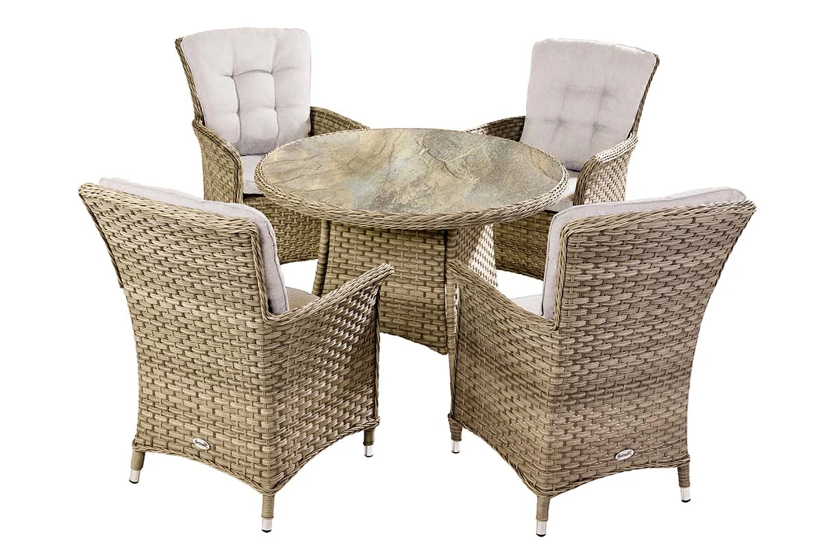 Hartman - Henley 4 Seat Round Dining Set - Alton Garden Centre 5 Hartman - Henley 4 Seat Round Dining Set - Alton Garden Centre - Image 3