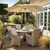 Hartman - Henley 6 Seat Round Dining Set With Lazy Susan - Alton Garden Centre 1 Hartman - Henley 6 Seat Round Dining Set With Lazy Susan - Alton Garden Centre -Konstsmidy Shop 4500205031.L04