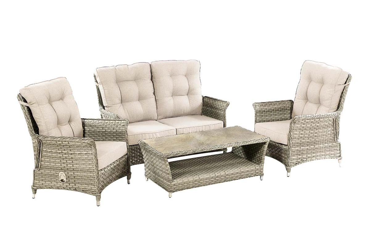 Hartman - Henley 2 Seat Reclining Lounge Set - Alton Garden Centre 4 Hartman - Henley 2 Seat Reclining Lounge Set - Alton Garden Centre - Image 2
