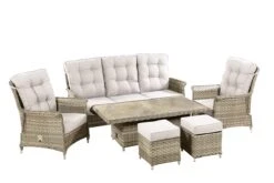 Hartman - Henley 3 Seat Reclining Lounge Set With Height Adjustable Table - Alton Garden Centre 9 Hartman - Henley 3 Seat Reclining Lounge Set With Height Adjustable Table - Alton Garden Centre -Konstsmidy Shop 4510205403.S01