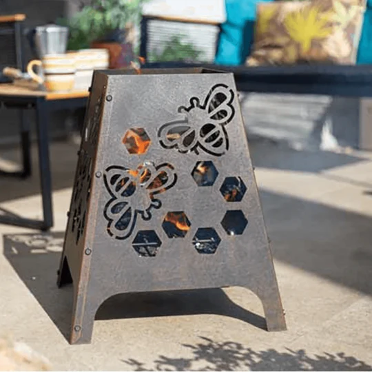Busy Bee Basket Firepit - Alton Garden Centre 3 Busy Bee Basket Firepit - Alton Garden Centre
