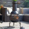 Leon Mesh Chimenea ~ Medium - Alton Garden Centre -Konstsmidy Shop 56156 Leon Medium lifestyle 12