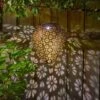 Smart Solar Zahra Hanging Lantern Bronze - Alton Garden Centre -Konstsmidy Shop 5802060 1080081 2 3 560
