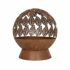 Leaves Globe Firepit - Alton Garden Centre 7 Leaves Globe Firepit - Alton Garden Centre -Konstsmidy Shop 58567 1