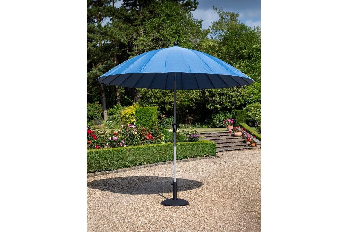 Hartman - Shanghai 2.7m Parasol - Navy - Alton Garden Centre 3 Hartman - Shanghai 2.7m Parasol - Navy - Alton Garden Centre