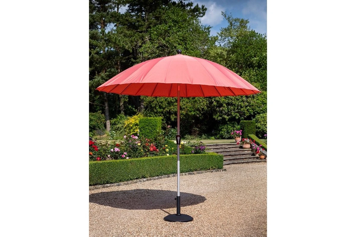 Hartman - Shanghai 2.7m Parasol - Red Coral - Alton Garden Centre 3 Hartman - Shanghai 2.7m Parasol - Red Coral - Alton Garden Centre