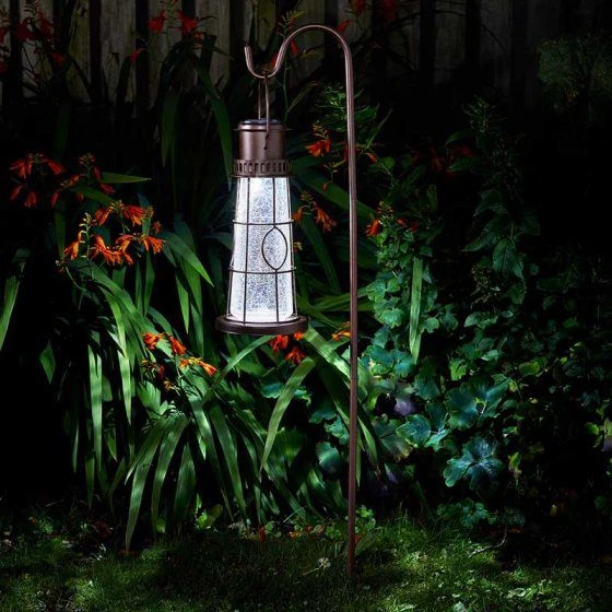 Smart Solar Lighthouse Lantern - Alton Garden Centre 3 Smart Solar Lighthouse Lantern - Alton Garden Centre