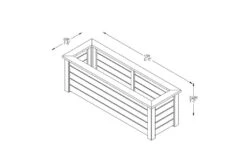 Forest - Cambridge Planter 150×50 - Alton Garden Centre -Konstsmidy Shop CPK15050 4 1