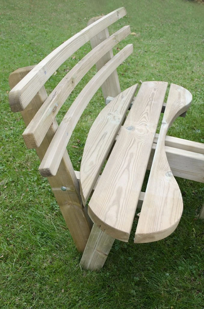 Forest - Circular Picnic Table With Seat Backs - Alton Garden Centre 5 Forest - Circular Picnic Table With Seat Backs - Alton Garden Centre - Image 3