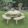Forest - Circular Picnic Table - Alton Garden Centre 2 Forest - Circular Picnic Table - Alton Garden Centre -Konstsmidy Shop CPT208 1 1