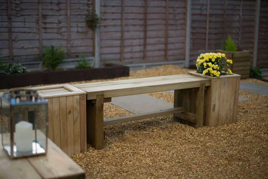 Forest - Double Sleeper Bench – 1.2m - Alton Garden Centre 5 Forest - Double Sleeper Bench – 1.2m - Alton Garden Centre - Image 3