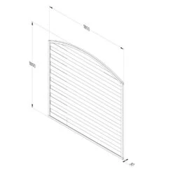 Forest - Decorative Dome Top Panel 6ft X 6ft - Alton Garden Centre -Konstsmidy Shop DTP18 4 1024x1024 1
