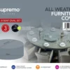 Supremo - 8 Seat Oval Set Cover - Alton Garden Centre -Konstsmidy Shop Eight Seat Oval Cover supremo