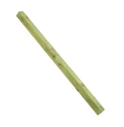 Forest - Green Fence Post (Rough Sawn) 8ft (240 X 10 X 10cm) - Alton Garden Centre
