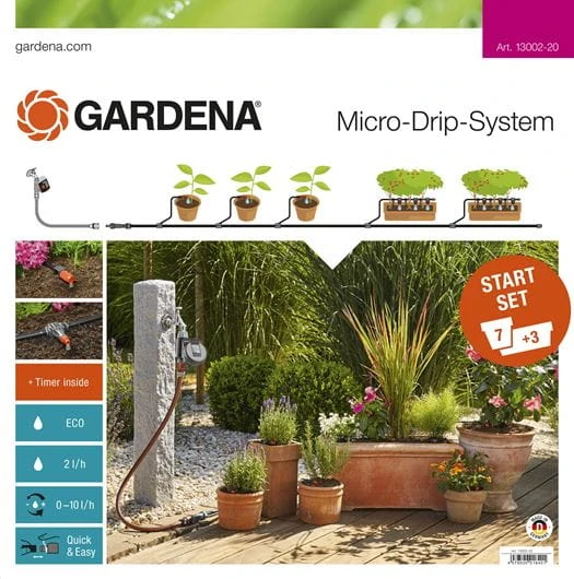 Gardena Starter Set Flower Pots M Automatic - Alton Garden Centre 3 Gardena Starter Set Flower Pots M Automatic - Alton Garden Centre