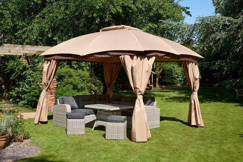 Glendale - Deluxe 3 X 3.65m Gazebo - Alton Garden Centre 3 Glendale - Deluxe 3 X 3.65m Gazebo - Alton Garden Centre