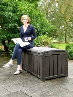 Keter - Glenwood 390L - Expresso - Alton Garden Centre