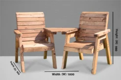 Charles Taylor: Twin Angled Companion Seat - Alton Garden Centre 5 Charles Taylor: Twin Angled Companion Seat - Alton Garden Centre -Konstsmidy Shop HB01C 590x 1