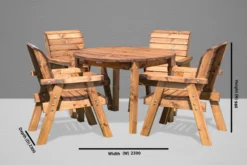 Charles Taylor: Four Seater Circular Table Set - Alton Garden Centre 5 Charles Taylor: Four Seater Circular Table Set - Alton Garden Centre -Konstsmidy Shop HB09 4046b005 e302 4aba a7ba e106fe6070e3 590x