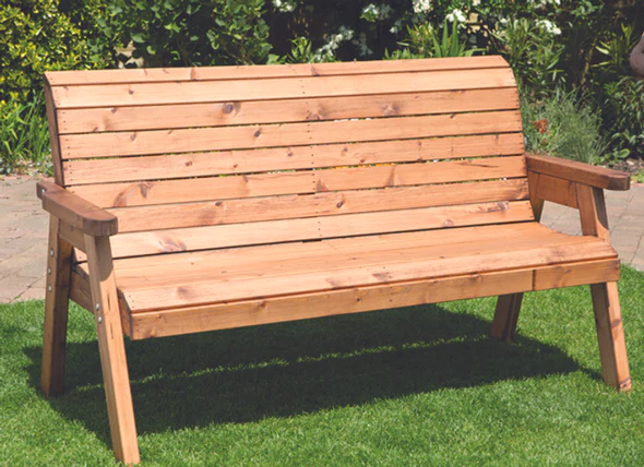 Charles Taylor: Traditional Three Seater Bench - Alton Garden Centre 3 Charles Taylor: Traditional Three Seater Bench - Alton Garden Centre