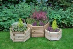 Forest - York Hexagonal Planter Set Of 3 Small - Alton Garden Centre -Konstsmidy Shop MFD84 1 1 1024x684 1