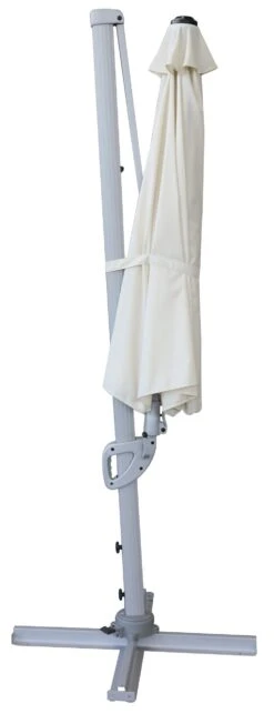 Hartman- Pacific 3m Round Cantilever - Dove - Alton Garden Centre -Konstsmidy Shop Pacific Cantilever Parasol Closed Dove scaled 1