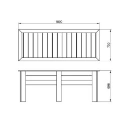 Forest - Kitchen Garden Planter Large 1.8m - Alton Garden Centre -Konstsmidy Shop RBPLA18 10 1024x1024 1