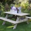 Forest - Rectangular Picnic Table Small - Alton Garden Centre 2 Forest - Rectangular Picnic Table Small - Alton Garden Centre -Konstsmidy Shop RPT150 1 1