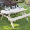 Forest - Rectangular Picnic Table Large - Alton Garden Centre 2 Forest - Rectangular Picnic Table Large - Alton Garden Centre -Konstsmidy Shop RPT177 1 1