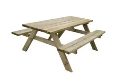 Forest - Rectangular Picnic Table Large - Alton Garden Centre -Konstsmidy Shop RPT177 2 1 1024x678 1
