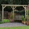 Forest - Slatted Corner Pergola - Alton Garden Centre 2 Forest - Slatted Corner Pergola - Alton Garden Centre -Konstsmidy Shop SCP90 2 1024x684 1