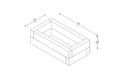 Forest -Sleeper Raised Bed - Alton Garden Centre -Konstsmidy Shop SLBED42 7 1