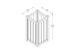 Forest - Slender Planter Small - Alton Garden Centre 9 Forest - Slender Planter Small - Alton Garden Centre -Konstsmidy Shop SLPLAN75 7 1