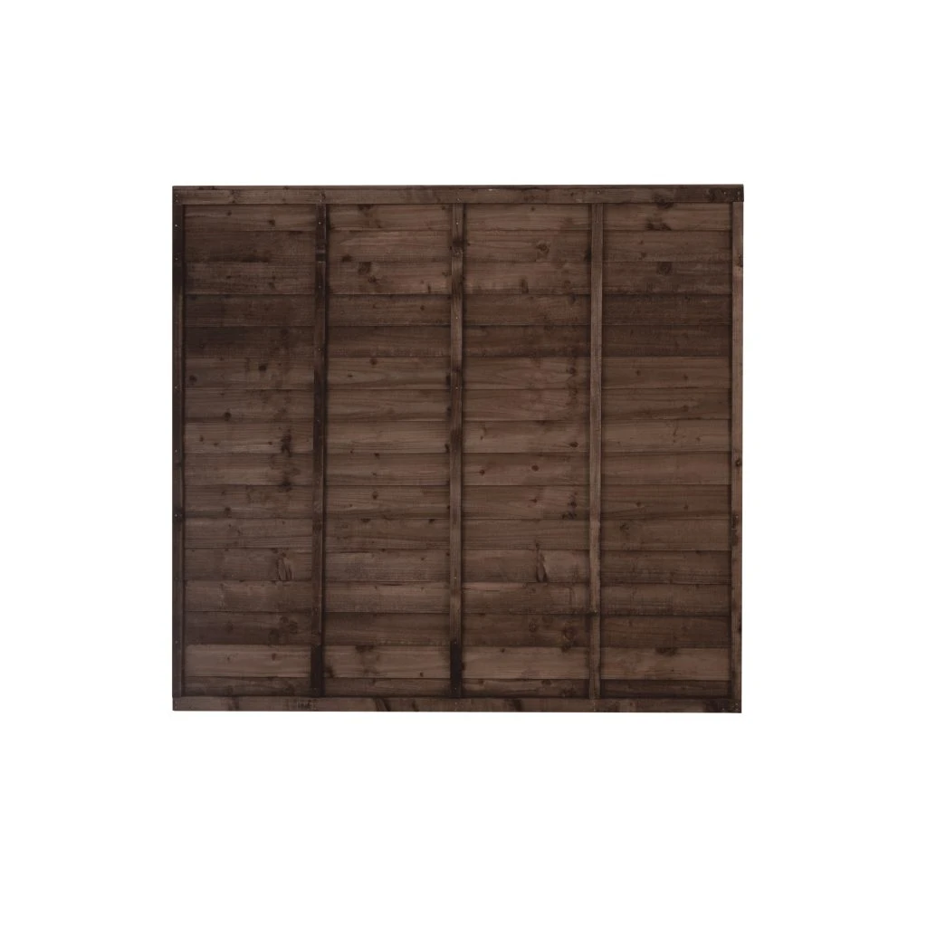 Forest - Pressure Treated Superlap Fence Panel Brown 6ft X 5ft (1.83m X 1.52m) - Alton Garden Centre 6 Forest - Pressure Treated Superlap Fence Panel Brown 6ft X 5ft (1.83m X 1.52m) - Alton Garden Centre - Image 4