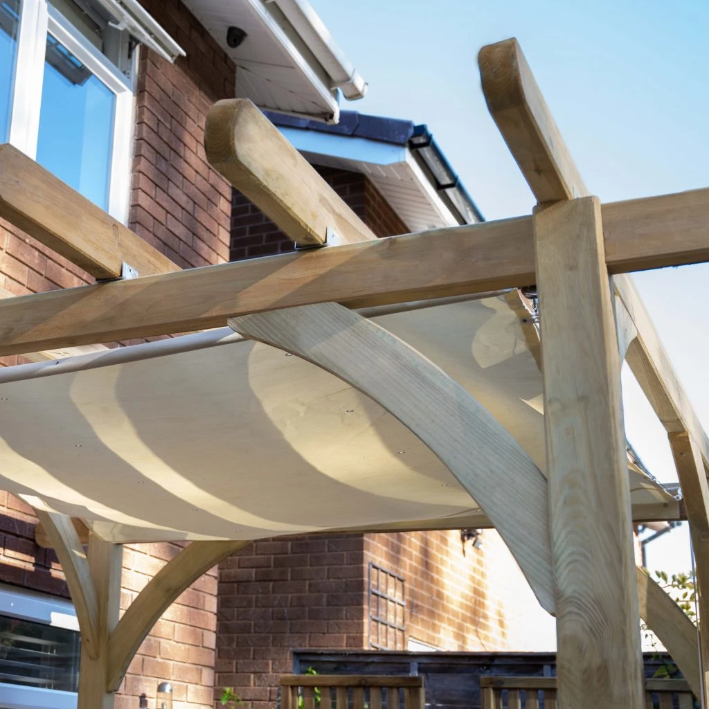 Forest - Ultima Pergola 2.4M With Canopy - Alton Garden Centre 6 Forest - Ultima Pergola 2.4M With Canopy - Alton Garden Centre - Image 4
