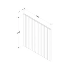 Forest - Dip Treated Closeboard Panel Brown 6ft X 6ft (1.83m X 1.83m) - Alton Garden Centre -Konstsmidy Shop VBP66 7 1024x1024 1