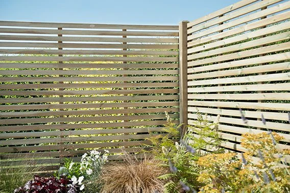 Forest - Pressure Treated Contemporary Slatted Fence Panel 5ft (1.8m X 1.5m) - Alton Garden Centre 3 Forest - Pressure Treated Contemporary Slatted Fence Panel 5ft (1.8m X 1.5m) - Alton Garden Centre