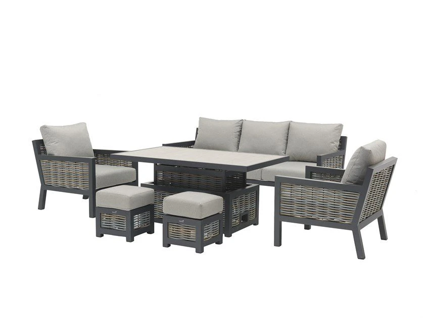 Bramblecrest - Portofino 3 Seat Sofa Set With Adjustable Height Table - Alton Garden Centre 3 Bramblecrest - Portofino 3 Seat Sofa Set With Adjustable Height Table - Alton Garden Centre