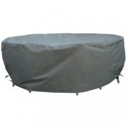 Bramblecrest - Rattan 6 Seat Round Dining Set Cover - Alton Garden Centre -Konstsmidy Shop bramblecrest 150cm round table set cover fc0150rx 1