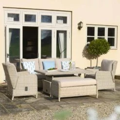 Bramblecrest Chedworth 3 Seat Reclining Sofa Set | Alton Garden Centre