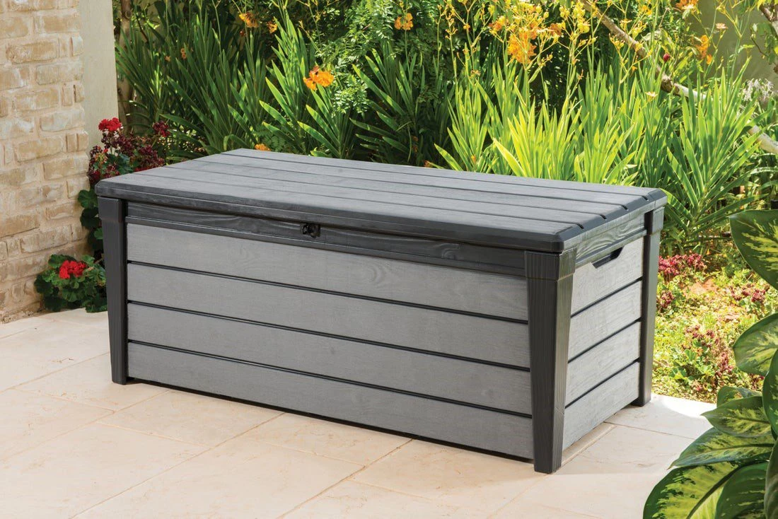 Keter - Brushwood Storage Box - Anthracite - Alton Garden Centre 4 Keter - Brushwood Storage Box - Anthracite - Alton Garden Centre - Image 3